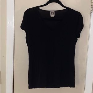 Anne Klein black tee